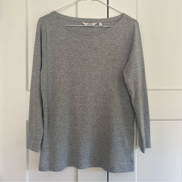 Vineyard Vines Tops - Vineyard Vines 3/4 length sleeve knit shirt | wide neck style/boatneck